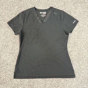 Grey's Anatomy Women's Black Short Sleeve Top